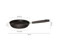 FISKARS Patelnia 20 cm HARD FACE (1052221) - 1379413 - zdjęcie 3